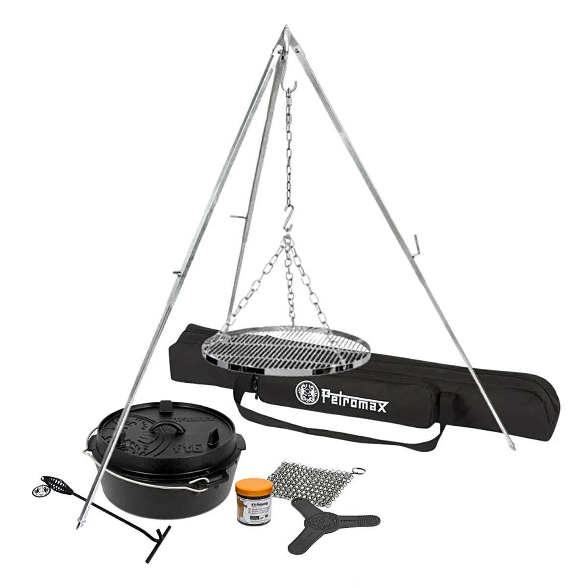 Petromax Dreibein & Dutch Oven Set inkl. Feuertopf ft6-t &. Zubehör