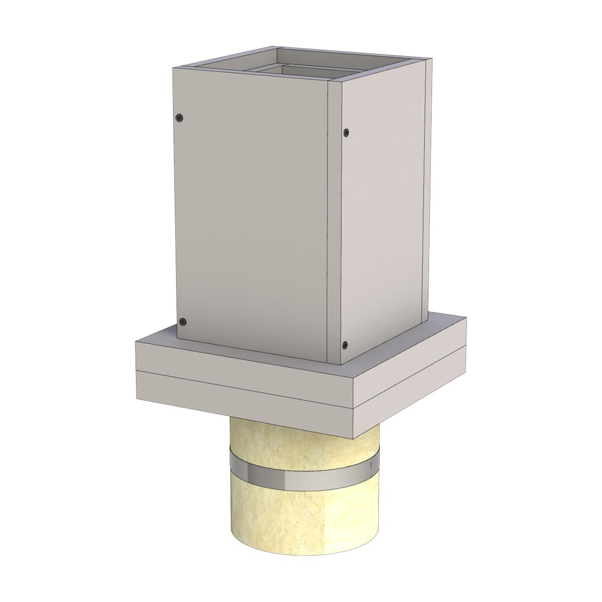 Jeremias Furado-F Fußelement auf Betondecke, für DW-FU über Dach