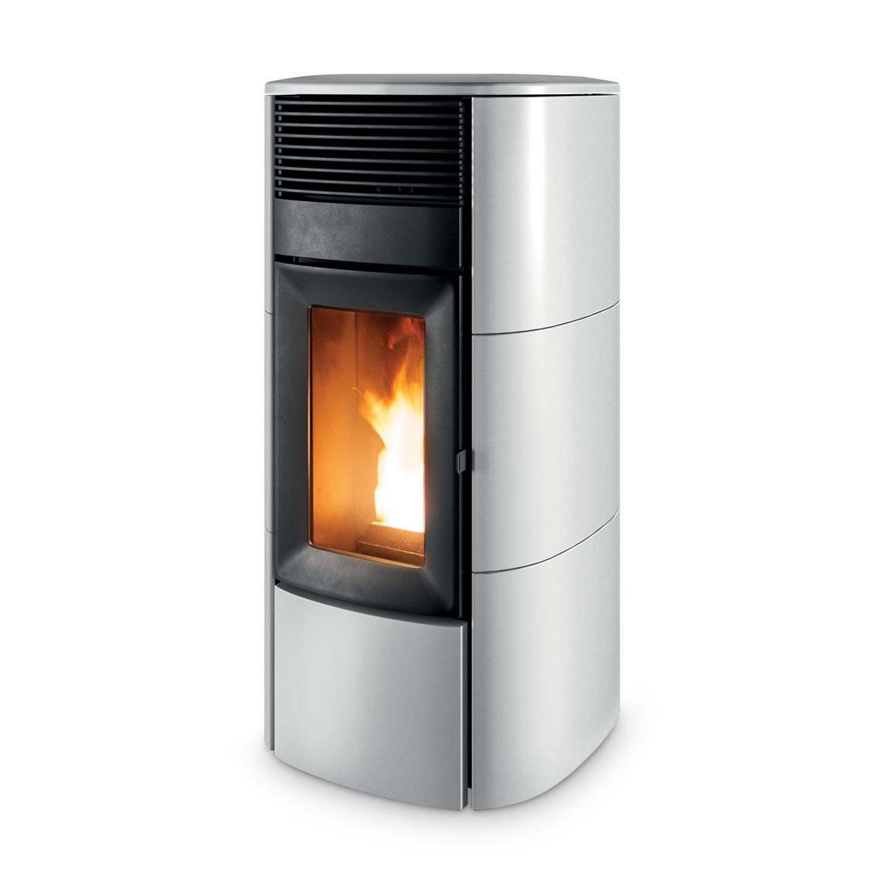 Pelletofen MCZ Club Air 10 R 10 kW - Ausführung: 102 White ceramic
