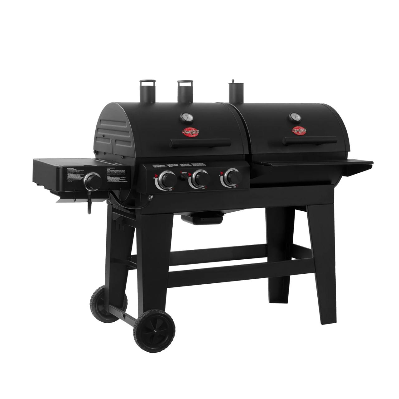Kombigrill Char-Griller Double Play Gas- und Holzkohlegrill