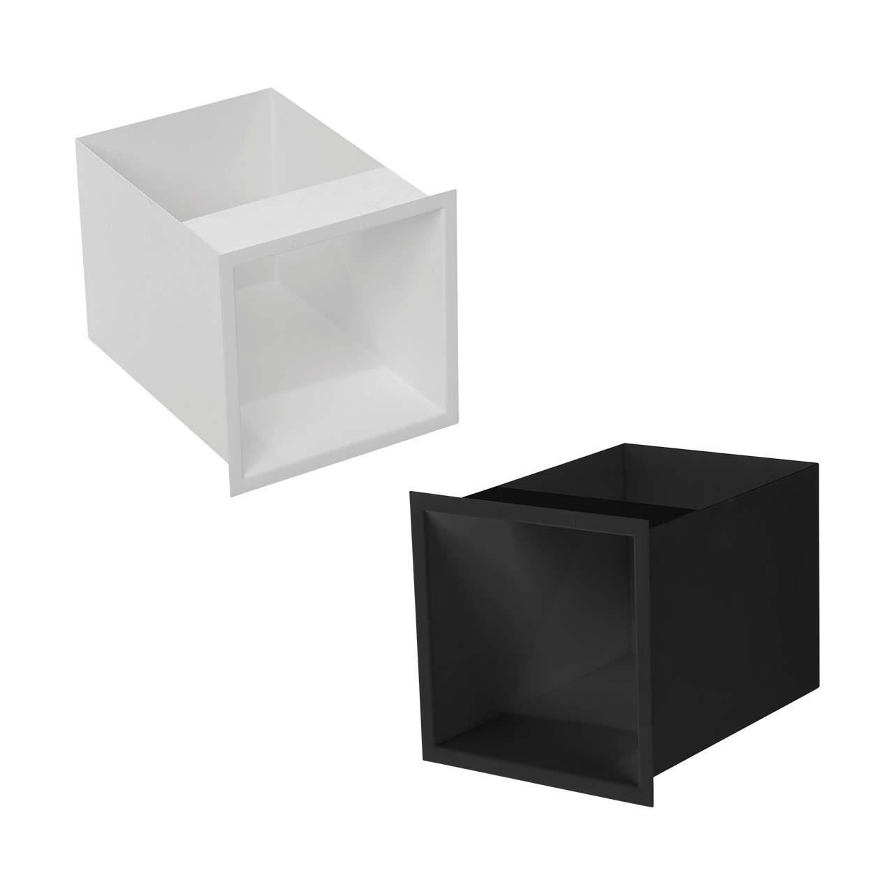 CB Tec Luftbox 13x13 cm - Ausführung: 13x13 cm, Schwarz