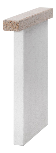 Seitliche Halterung, rot