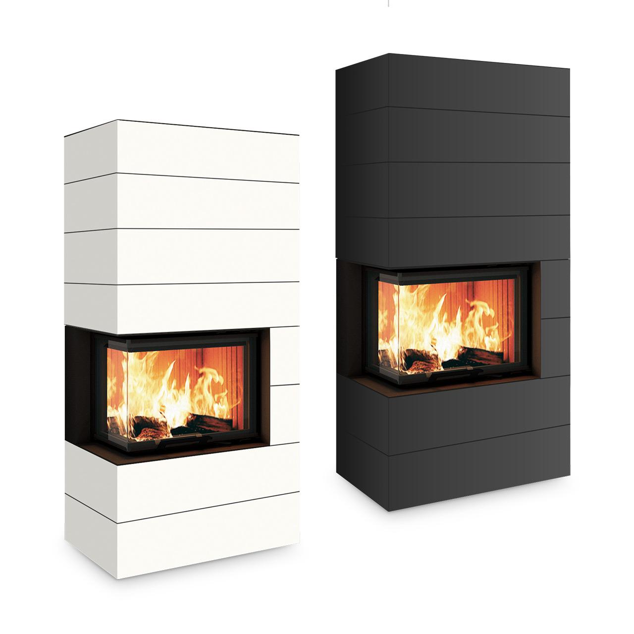Kaminofen Neocube C20 Black & White Edition 7,8 kW - Ausführung: C20 Nero satin