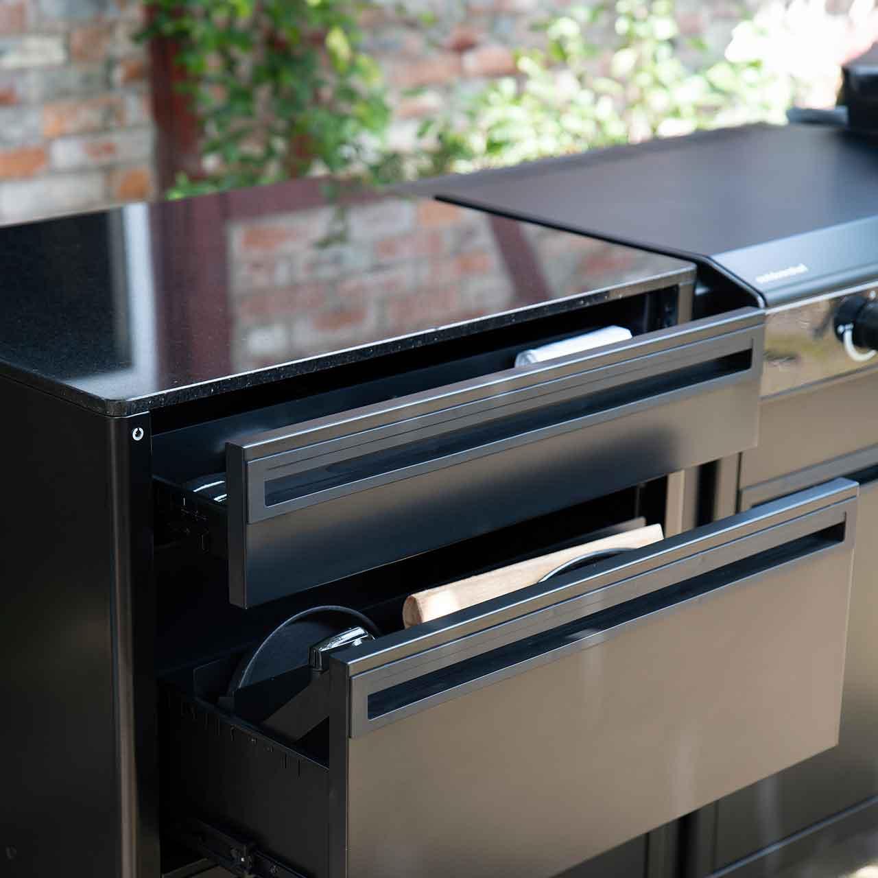 Outdoorküche Outdoorchef Heat X-515/245 - Arbeitsfläche: Granit