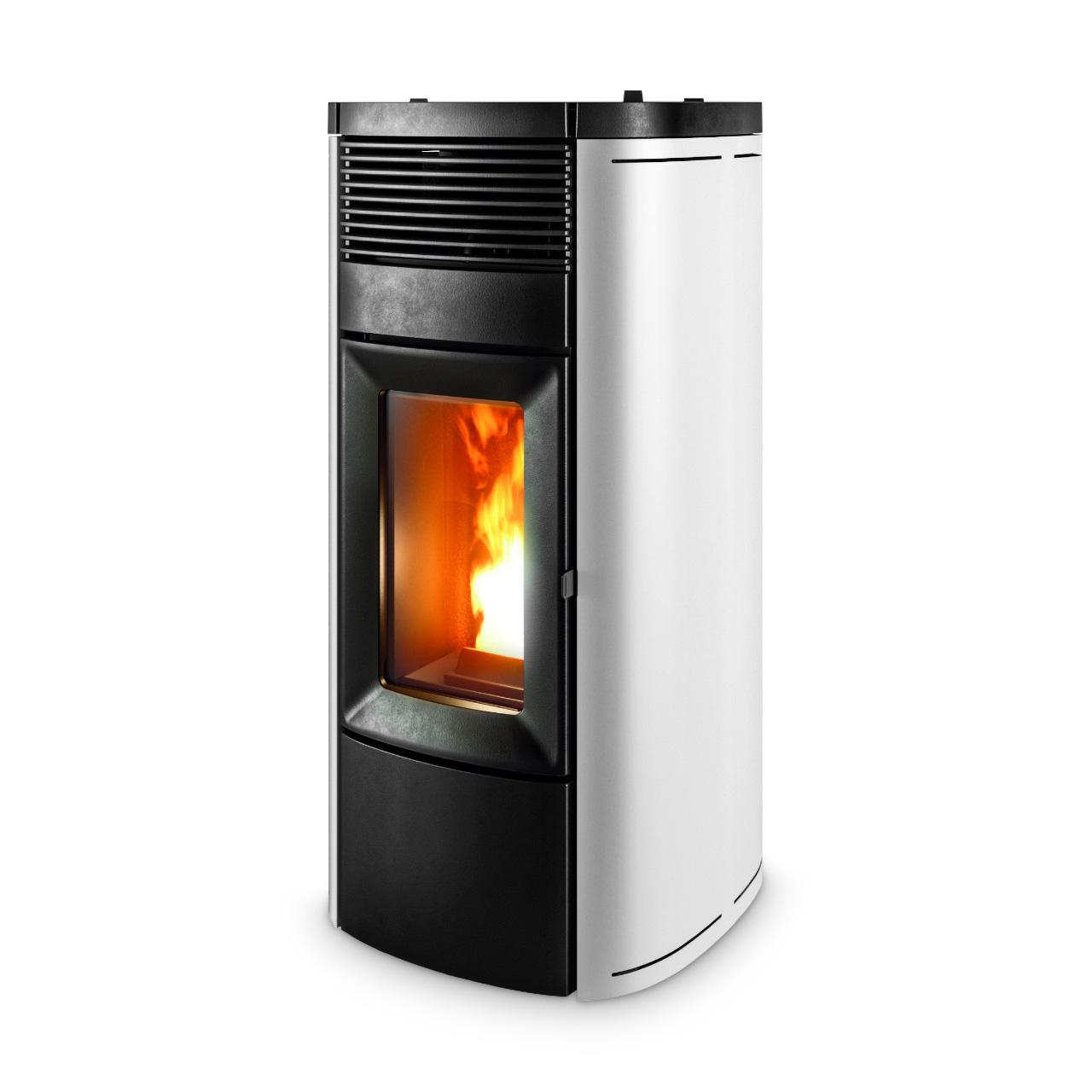 Pelletofen MCZ Musa Air 10 R 10 kW - Ausführung: White metal_302