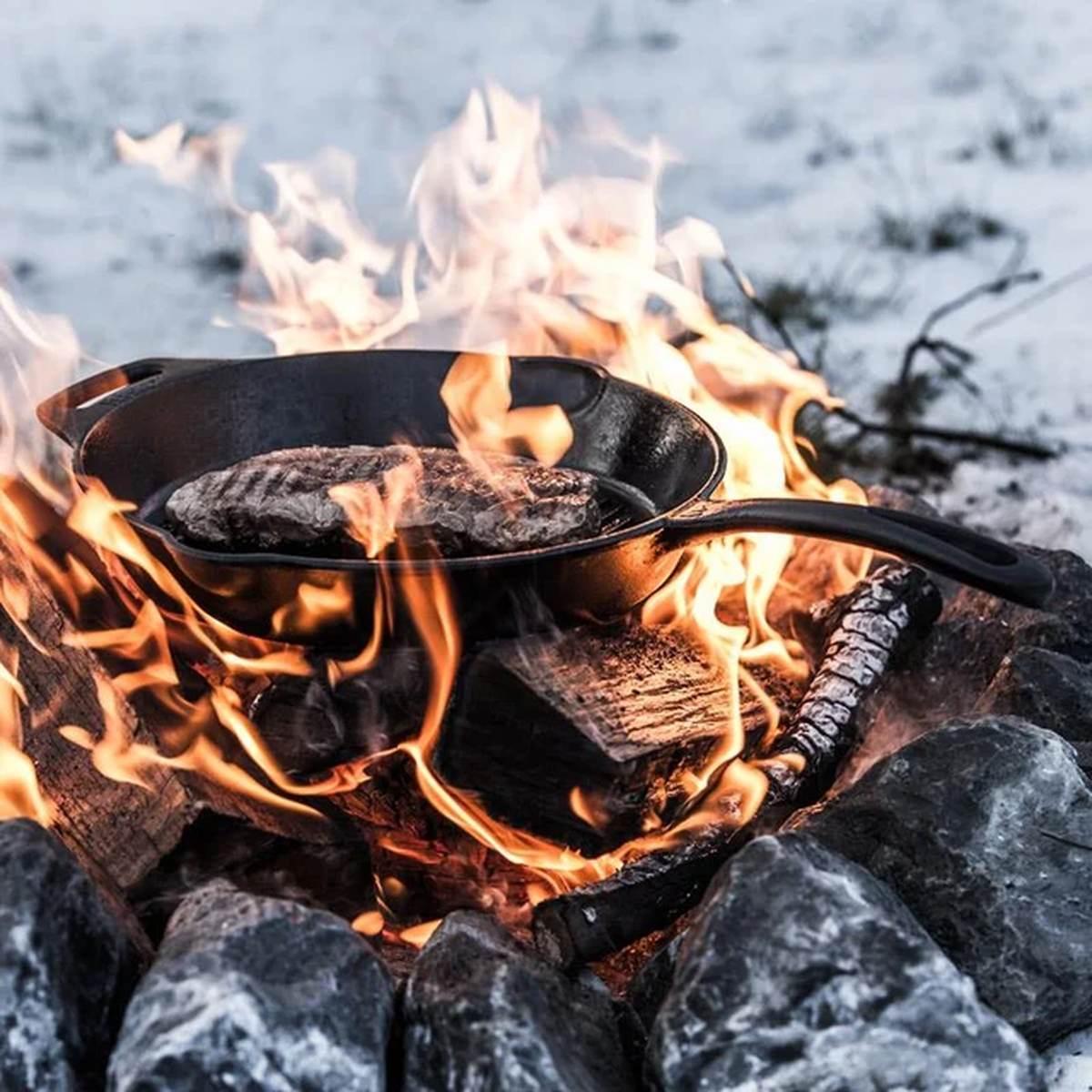 Petromax Grill-Feuerpfanne gp35 - Ausführung: mit Stiel