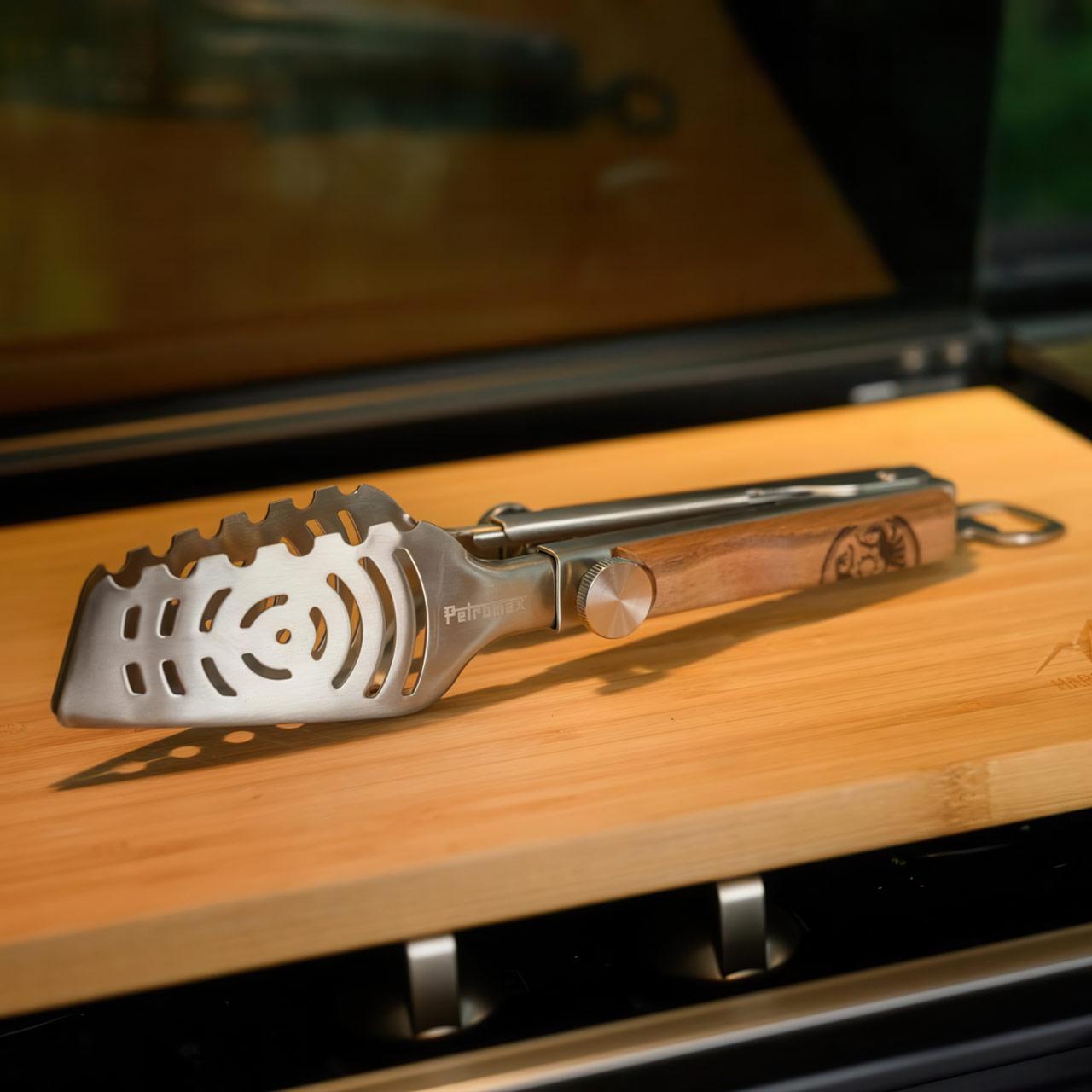Petromax Teleskop Grillzange, verstellbares Grillbesteck