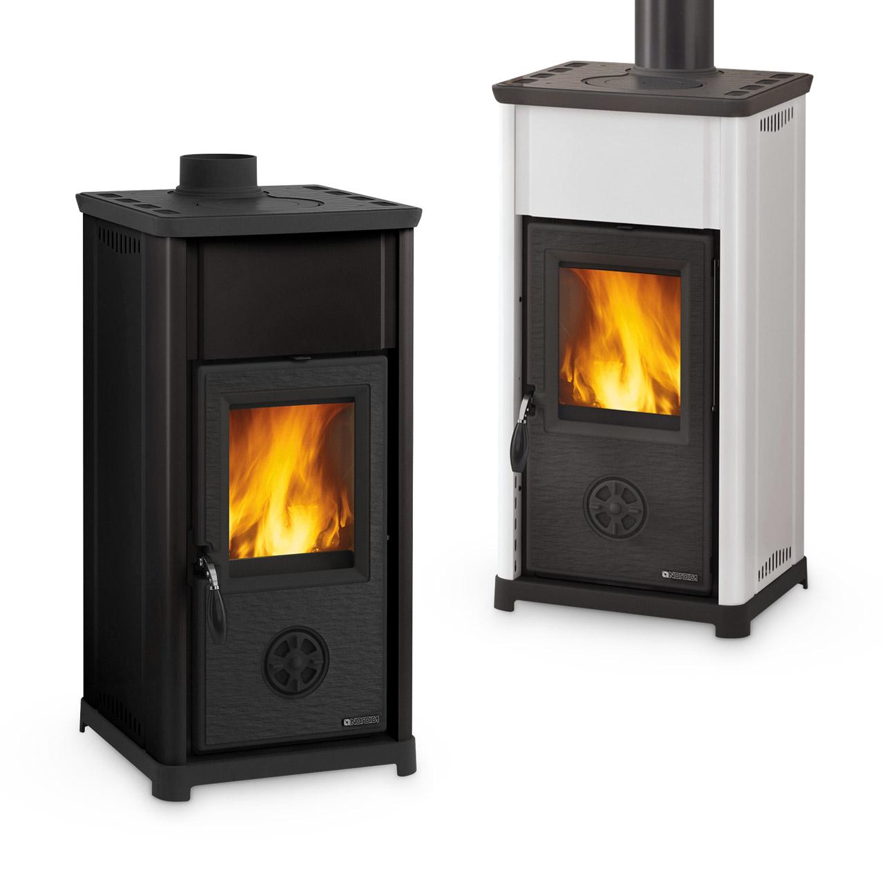 Kaminofen La Nordica Tea.16 7 kW - Ausführung: Anthrazit/Schwarz