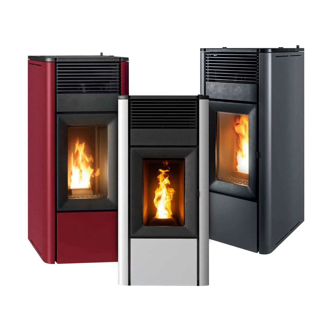 Pelletofen MCZ Teia Comfort Air Smartclean 10 R, 10 kW kanalisierbar