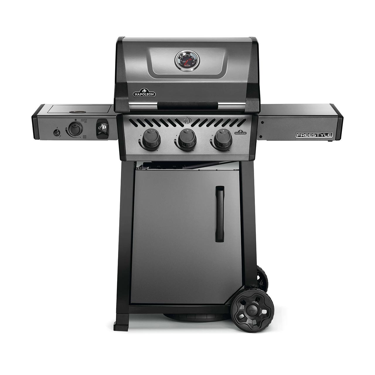 Gasgrill Napoleon Freestyle 365 DSIB mit Tür & Sizzle Zone