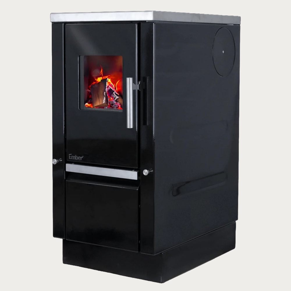 Ember A2-40  emaillierter Stahlkorpus mit Edelstahldetails