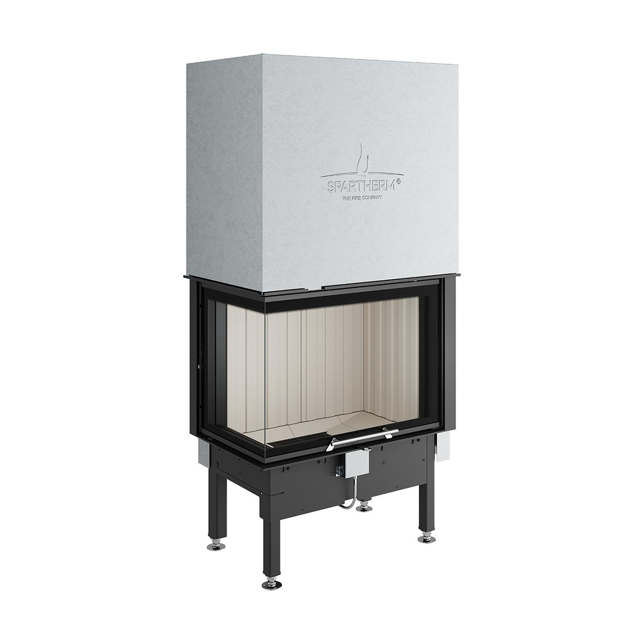 Kamineinsatz Spartherm Varia 2L-68h, L-Form-Kamin 9,6 kW - Ausführung:  Abgasanschluss Ø 250 mm