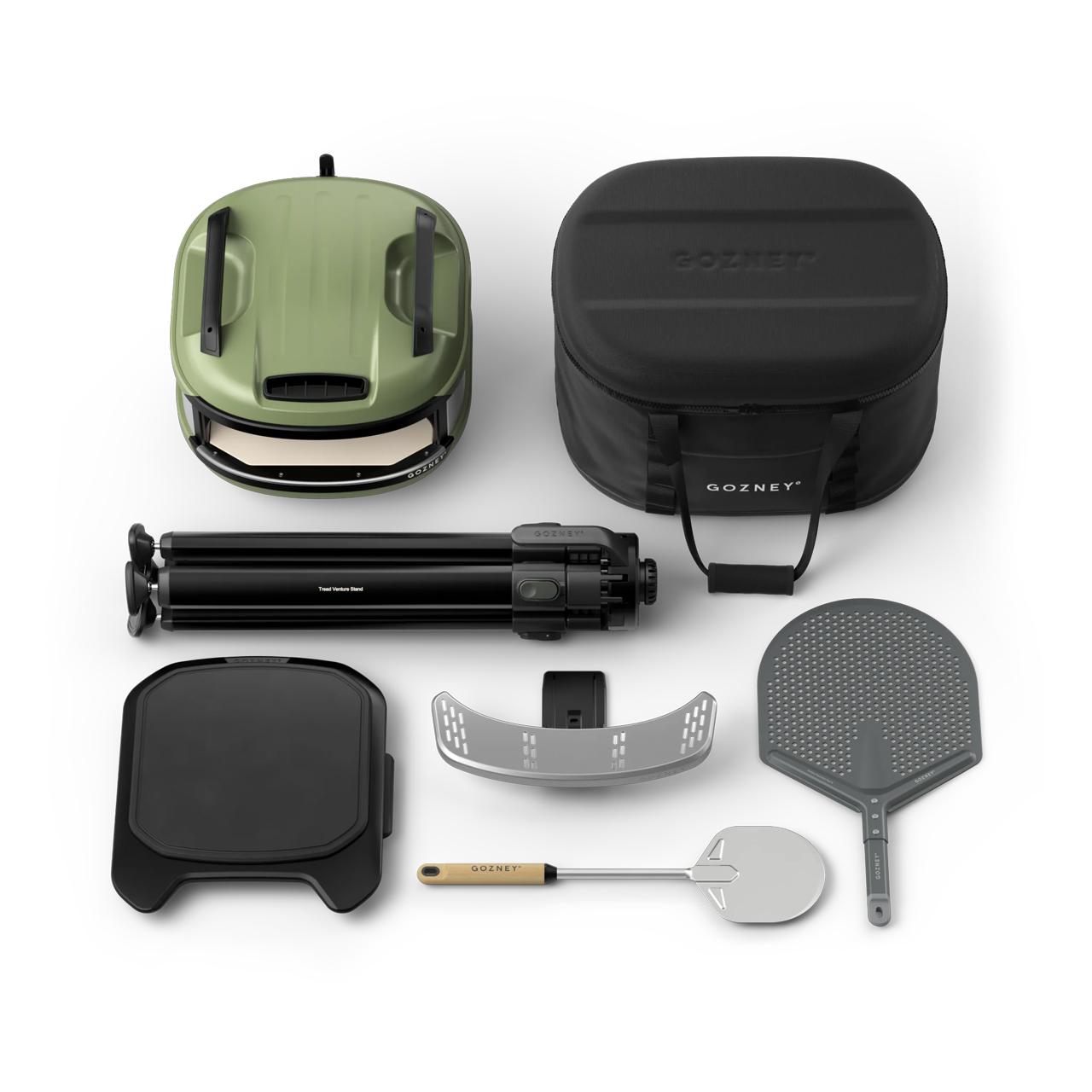 Pizzaofen Gozney Tread Peak, 7-teiliges Bundle Set - Ausführung: Olive