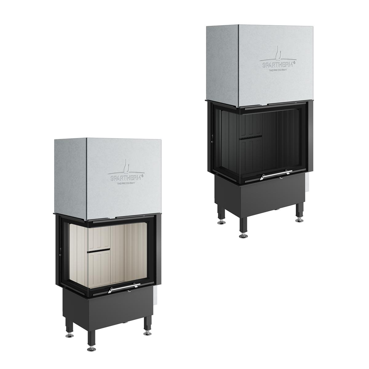 Kamineinsatz wasserführend Spartherm Varia 2L-55h H2O 7 kW