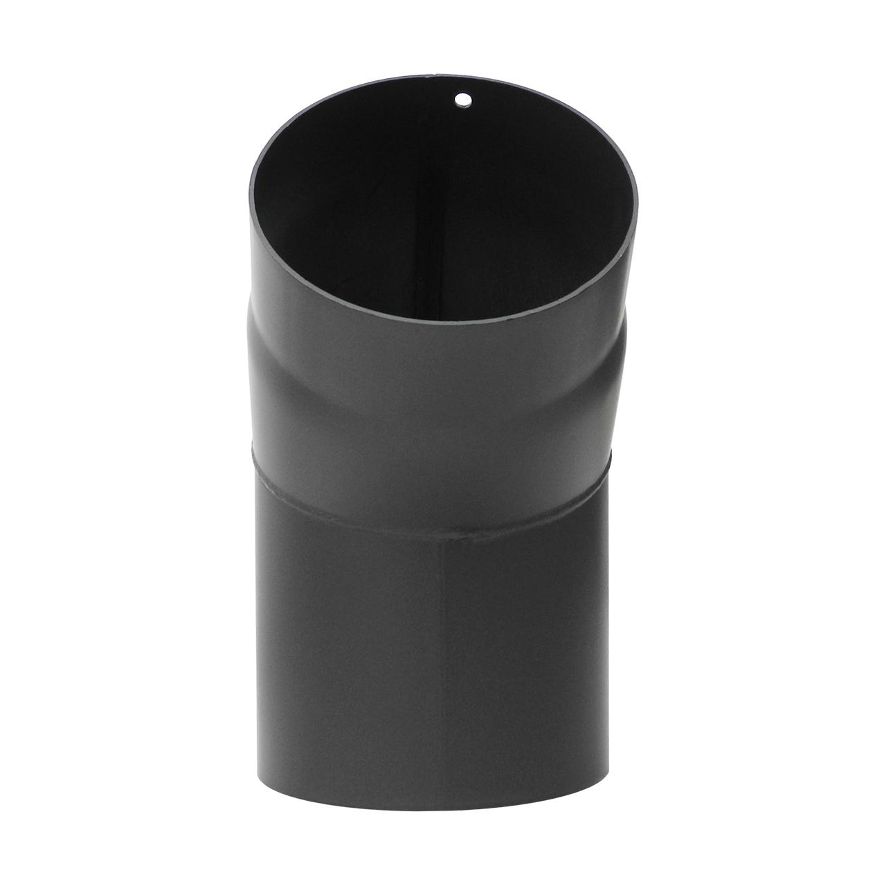 Ofenrohr Bogen 2tlg. starr DN 150 mm 45° Gussgrau