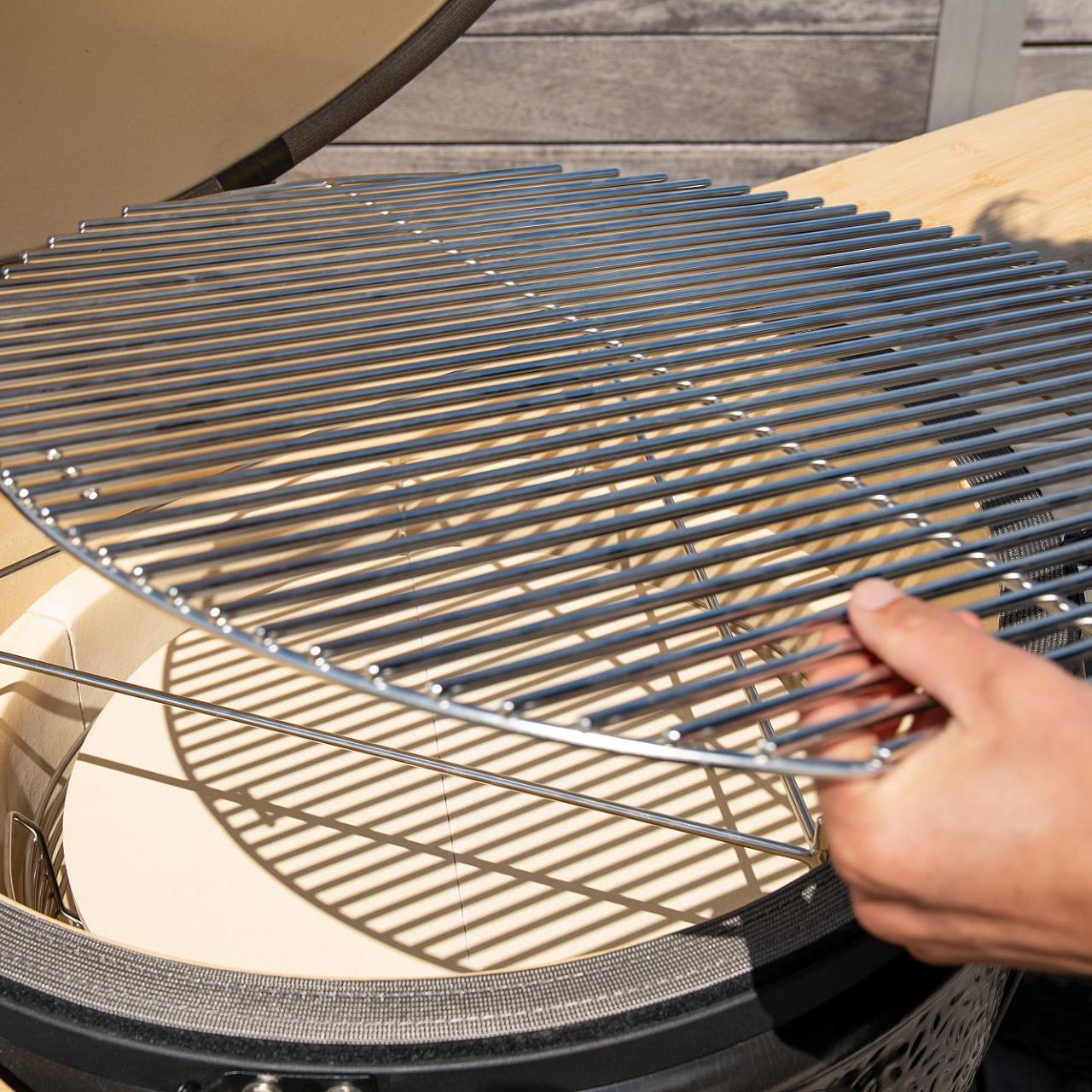 Outdoorchef Heat Outdoorküche 3-teilig: EGG 460 H & Caso BBQ Cooler inkl. Granit-Arbeitsplatten