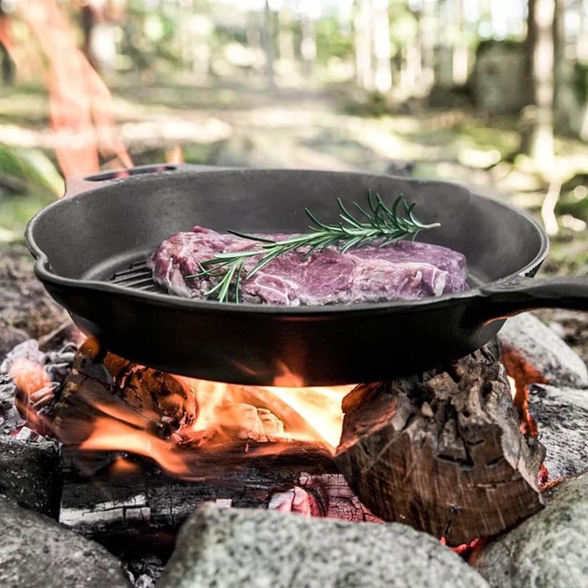 Petromax Grill-Feuerpfanne gp35 - Ausführung: mit Stiel