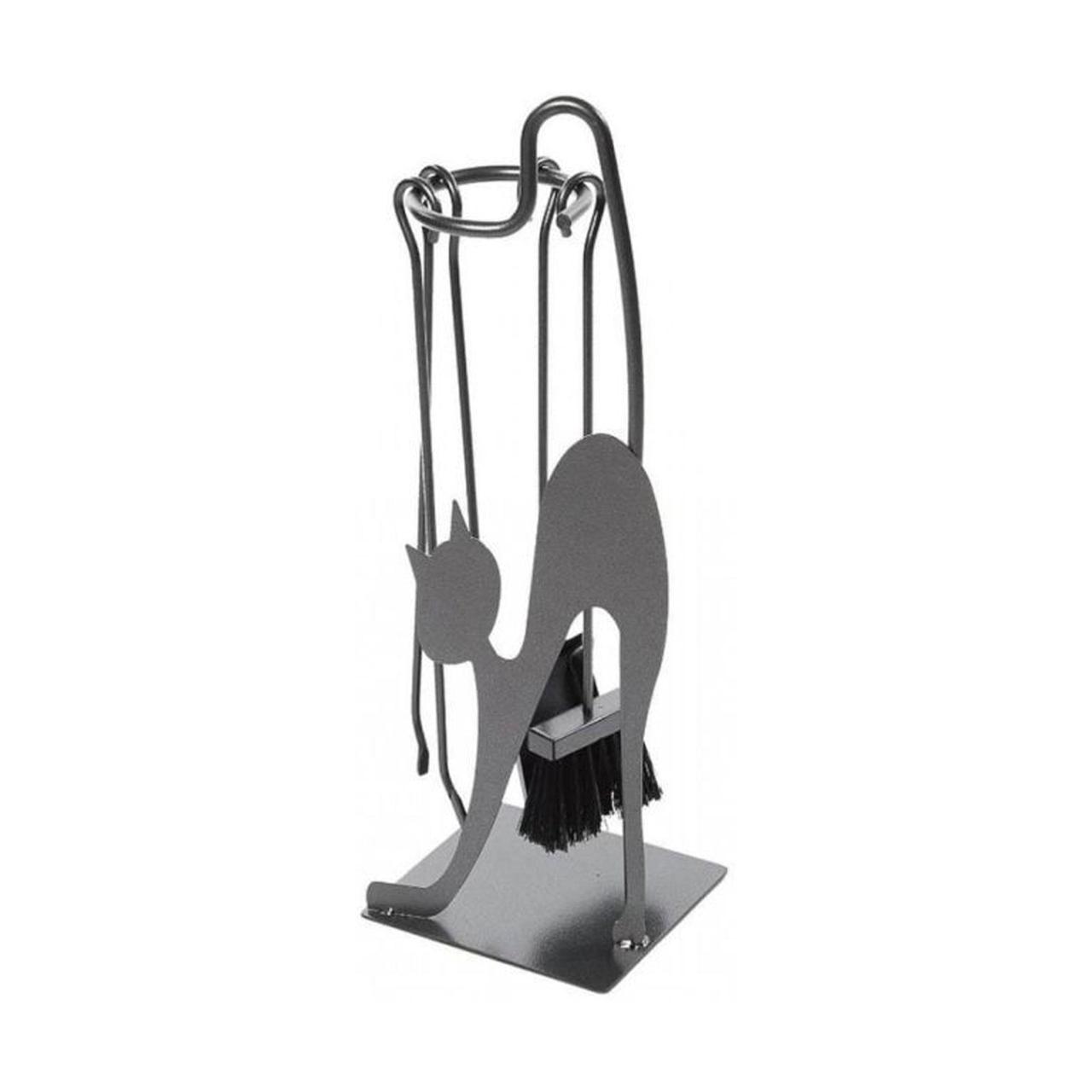 Kaminbesteck CAT Lienbacher 4tlg. silber-antik
