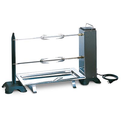 Elektrischer Profi-Drehspieß 90x30xh44 cm