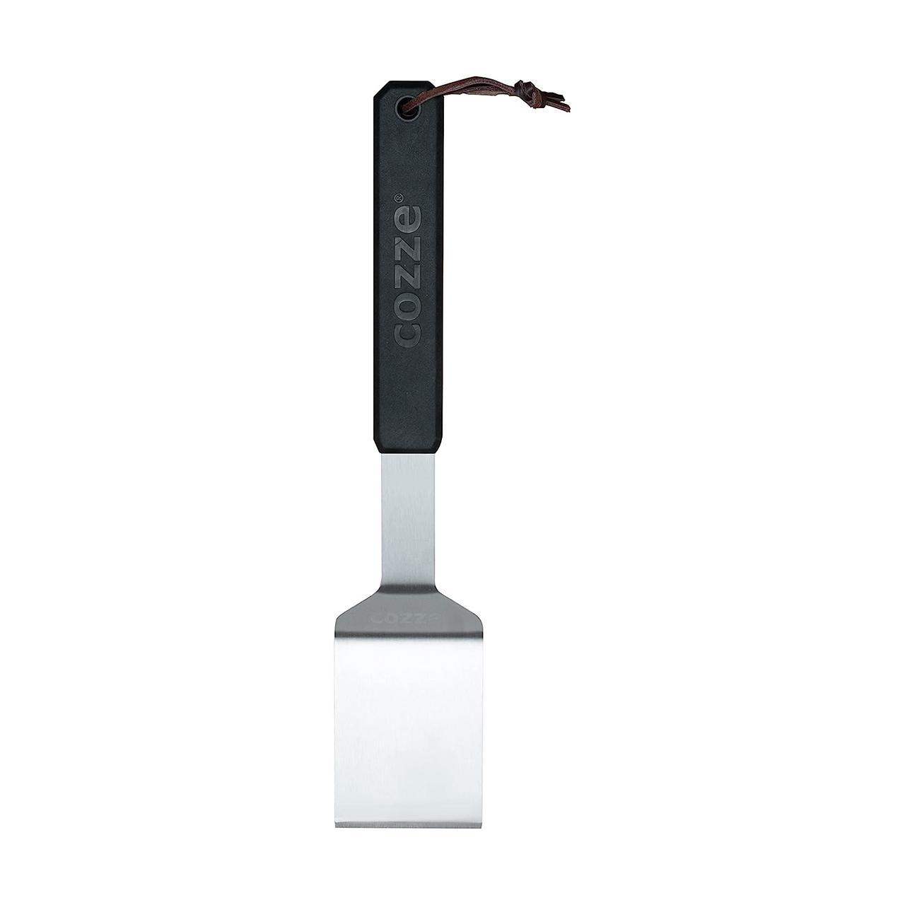 Cozze Plancha Grill Bundle: Gas Plancha 500 inkl. Outdoor Tisch und Edelstahl Grillspatel