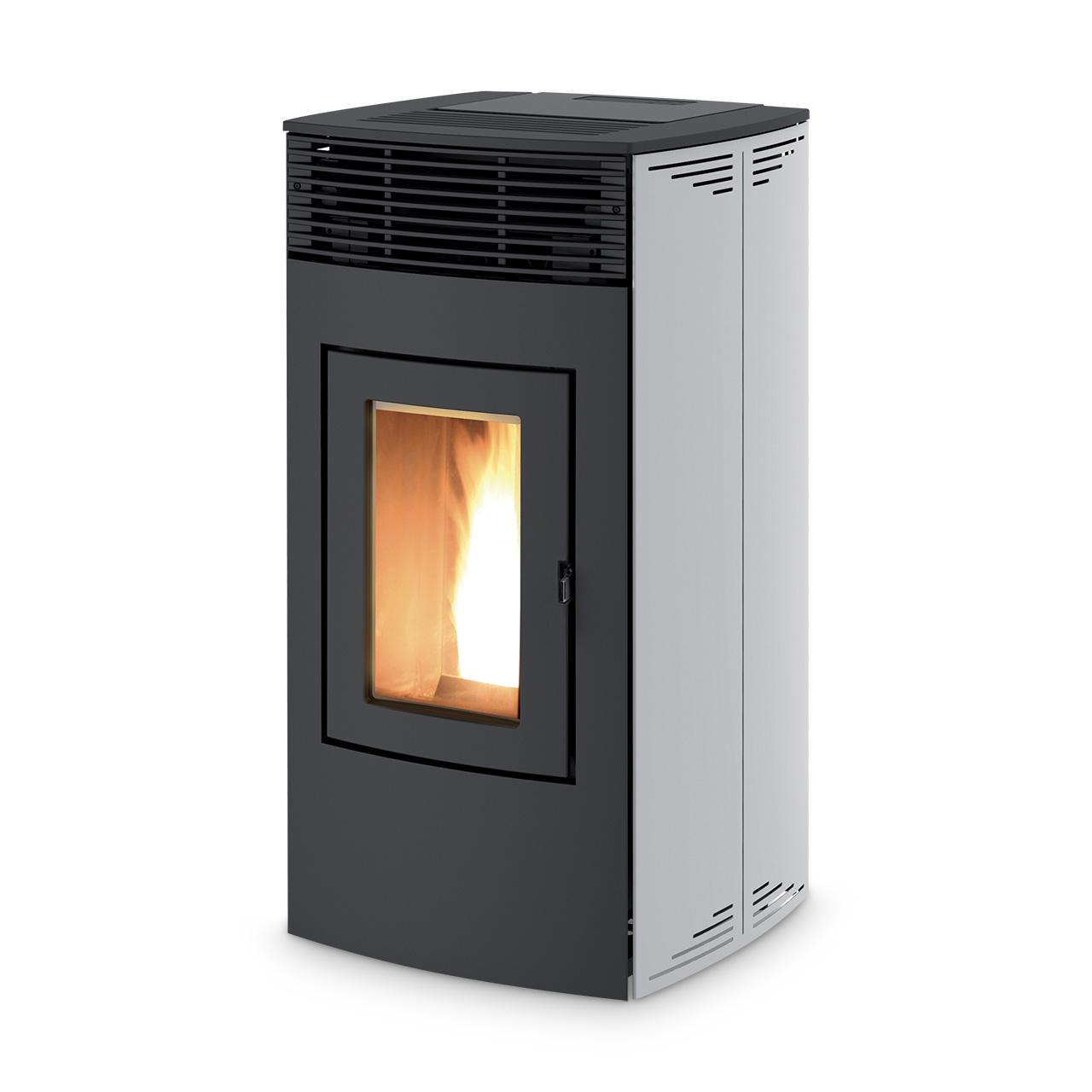Pelletofen RED Loto Multiair 14 R 13,8 kW - Ausführung: Weiß