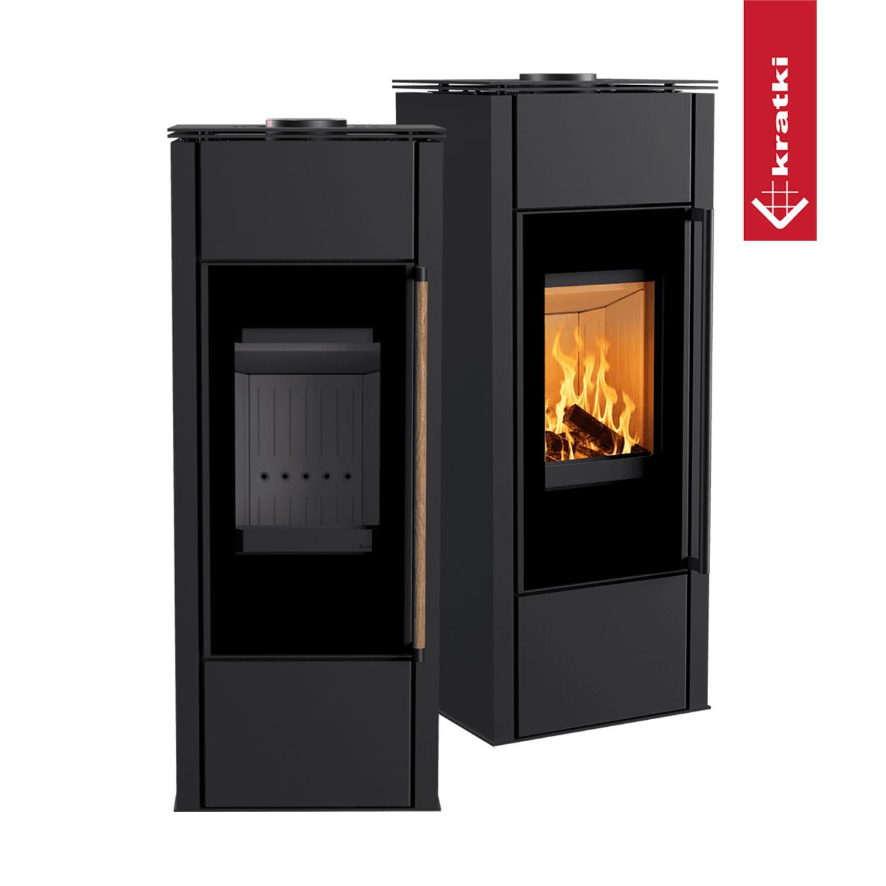 Kaminofen wasserführend Kratki HATI/AQUA/PW 10 kW