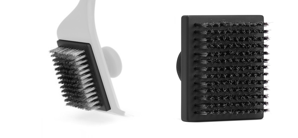 Ersatzkopf mit Edelstahlborsten