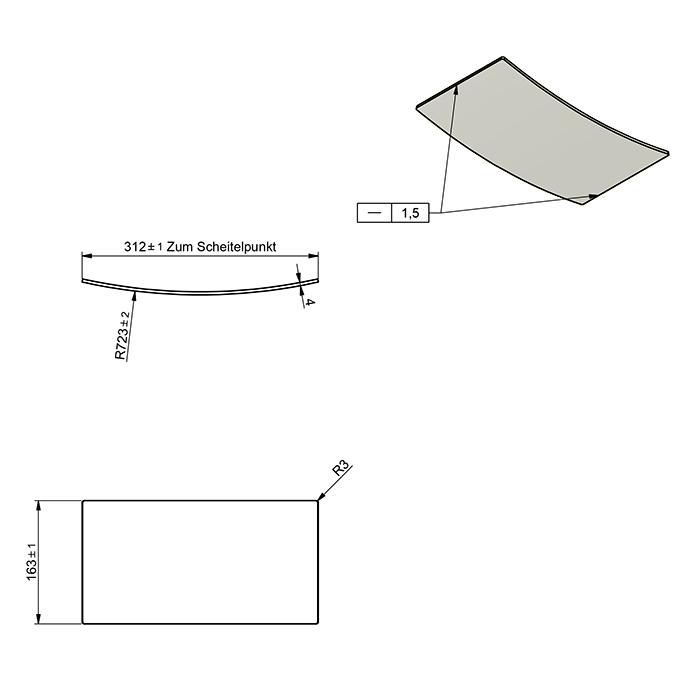 Sichtscheibe Backofen Scan Kaminofen (51050566)