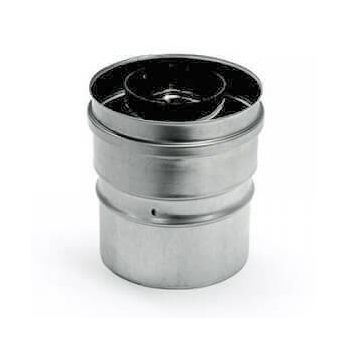 Adapter für koaxiale Rauchabzüge mm 80/130 -> 80/125 (7029213)