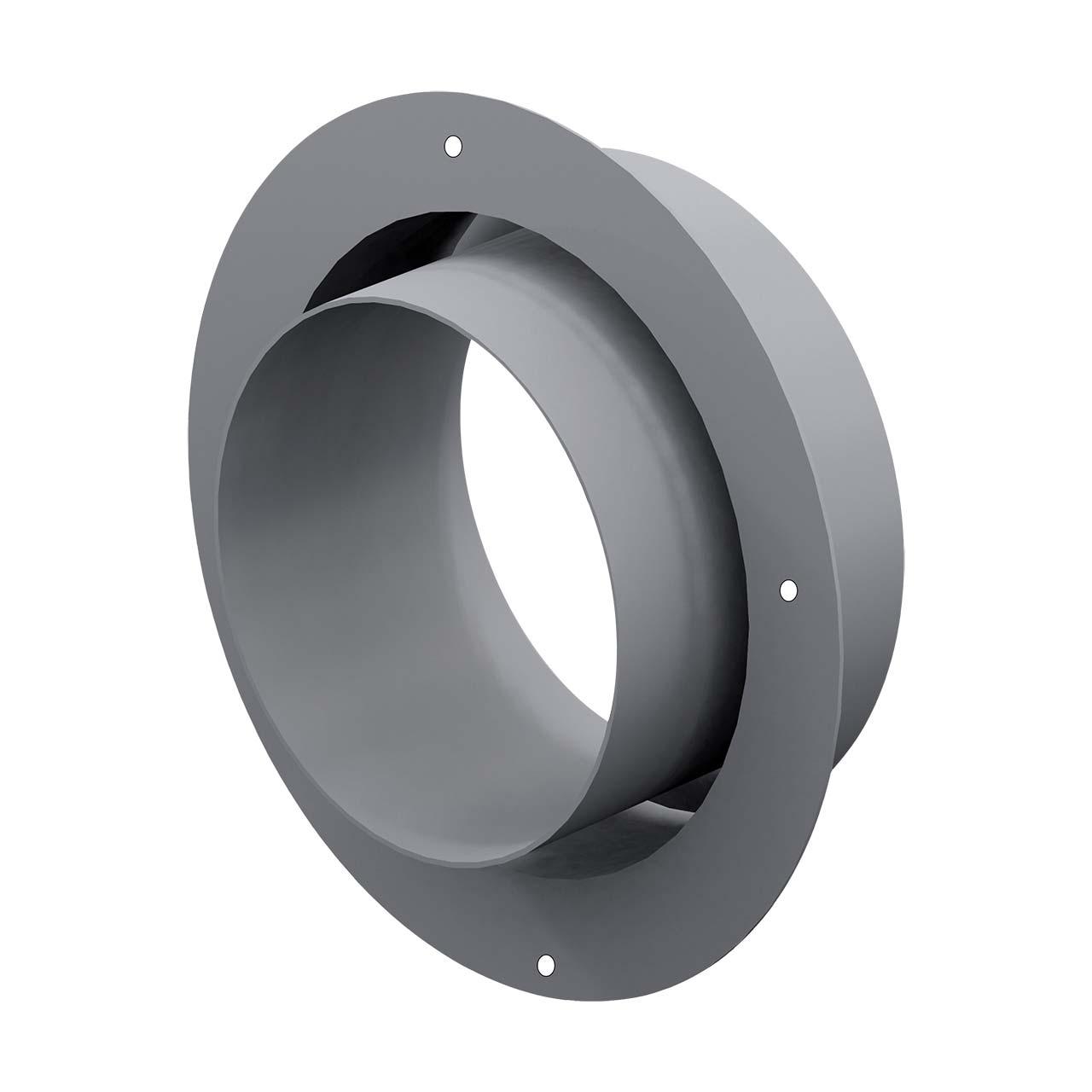 CB-Tec Anschlussstutzen DN 50 bis 200mm LAS Ringspalt - Durchmesser: 125mm