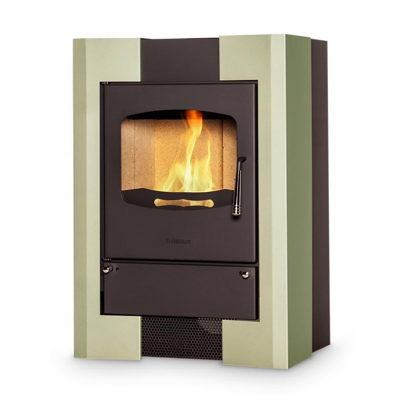 Kaminofen HS Flamingo Espo I 9 kW - Farbe: Olive