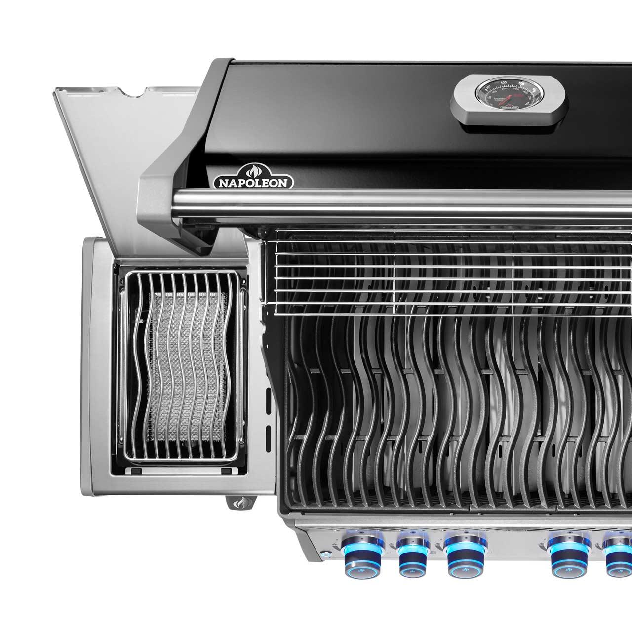 Gasgrill Napoleon Rogue PRO-S 525 Schwarz mit Gussrosten (2026) Bundle inkl. 2 Unterschränke