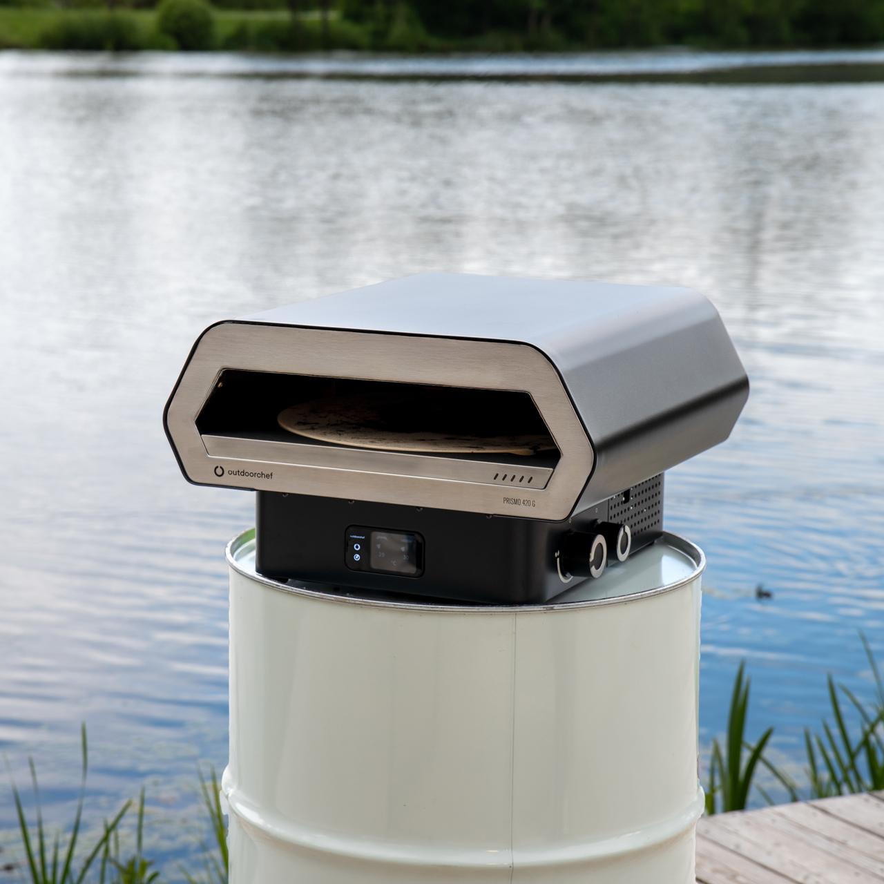 Pizzaofen Outdoorchef Prismo 420 G inkl. Schlauch & Regler