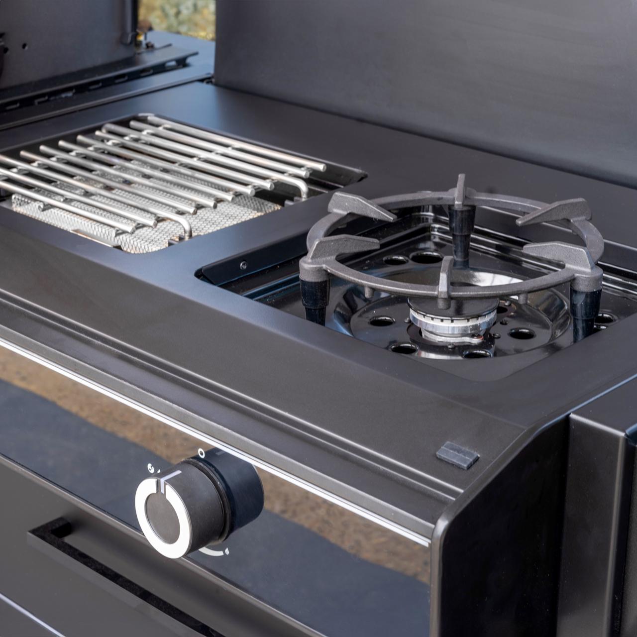 Einbaugrill Outdoorchef Heat X-245 H mit Blazing- & Cooking Zone