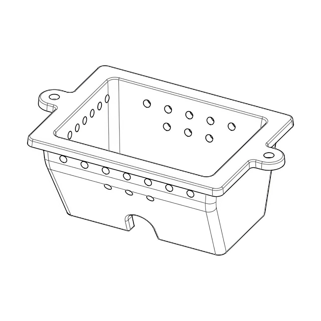 MCZ selbstreinigender Brennertopf aus Gusseisen, Brennschale für Hydromatic Pelletöfen (41301601100V)