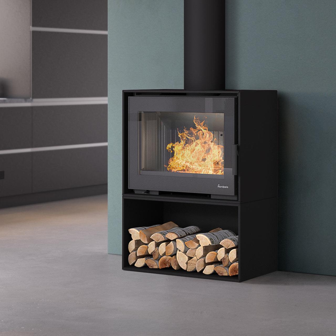 Kaminofen Nordpeis Sintra Cube 8,7 kW