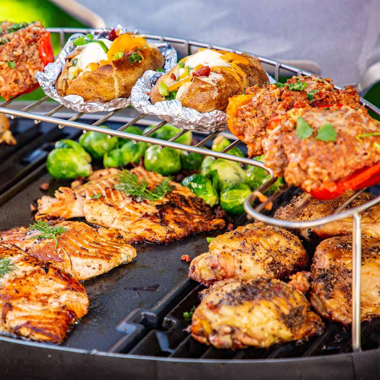 Grillzubehör Pit Boss Warmhalterost für Sportsman 3