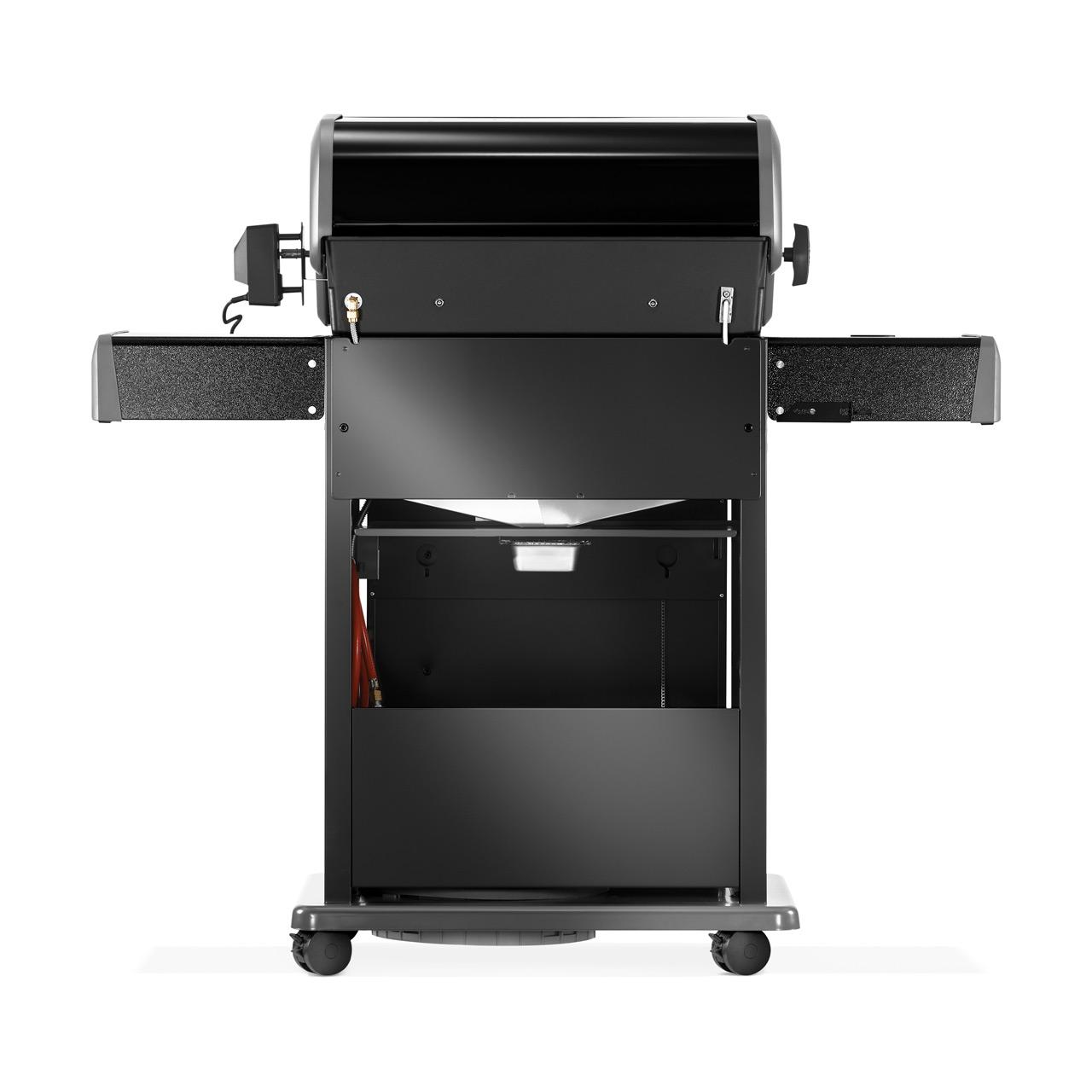 Gasgrill Napoleon Rogue RB425 Schwarz, mit Heck- und Seitenbrenner, inkl. Drehspieß (2026)
