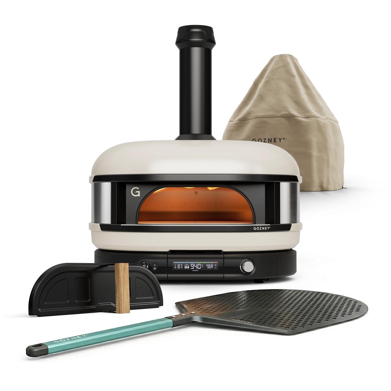 Pizzaofen Gozney Dome Gen 2.0 Bundle inkl. Abdeckhaube, Tür & Pro Heber XL - Ausführung: Bone