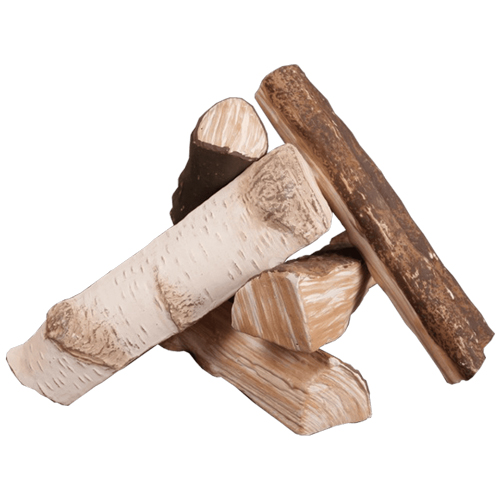 Dekorative Holzstücke Mix, 5 Stück