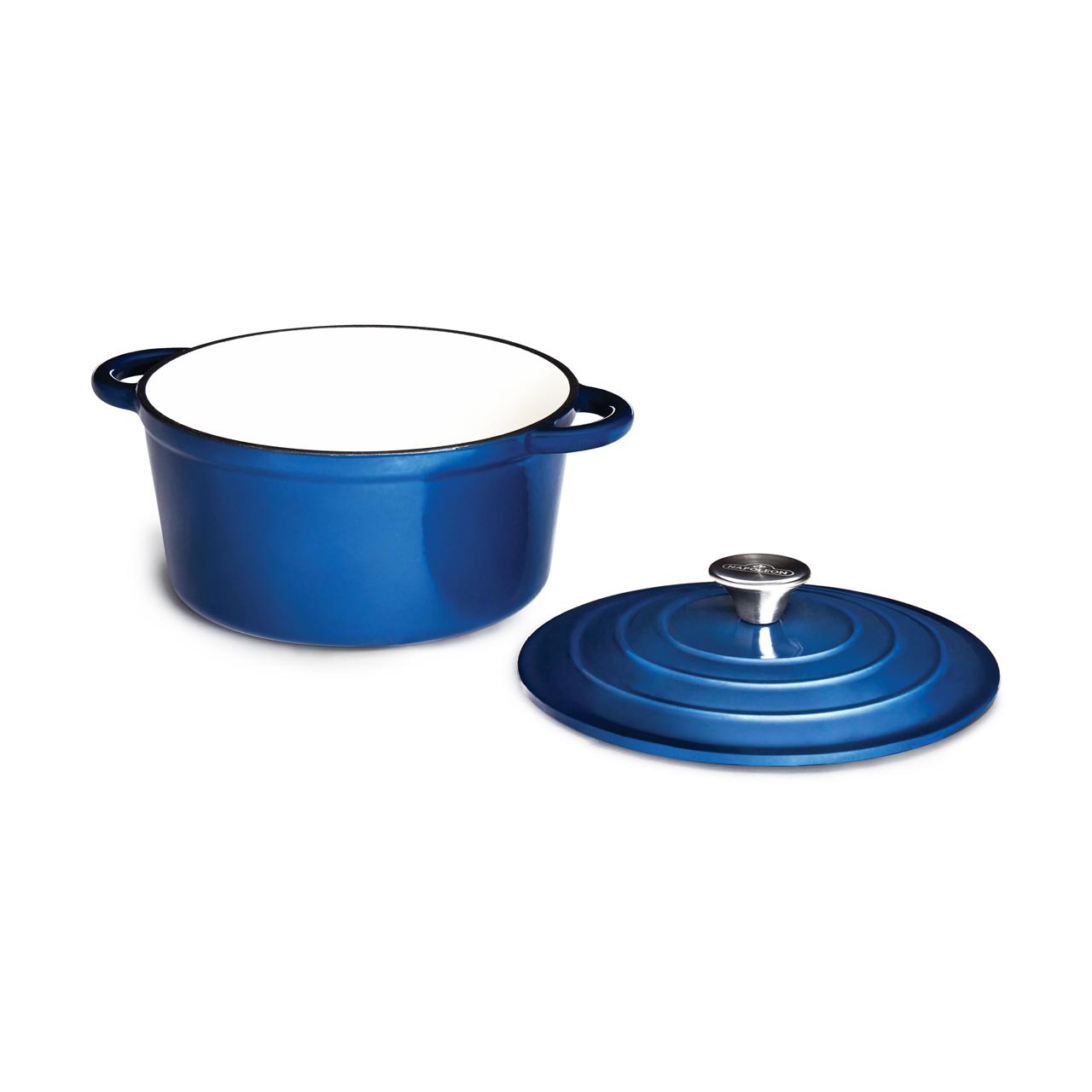 Grillzubehör Napoleon Bräter aus emailliertem Gusseisen Ø 23 cm, 4 Liter