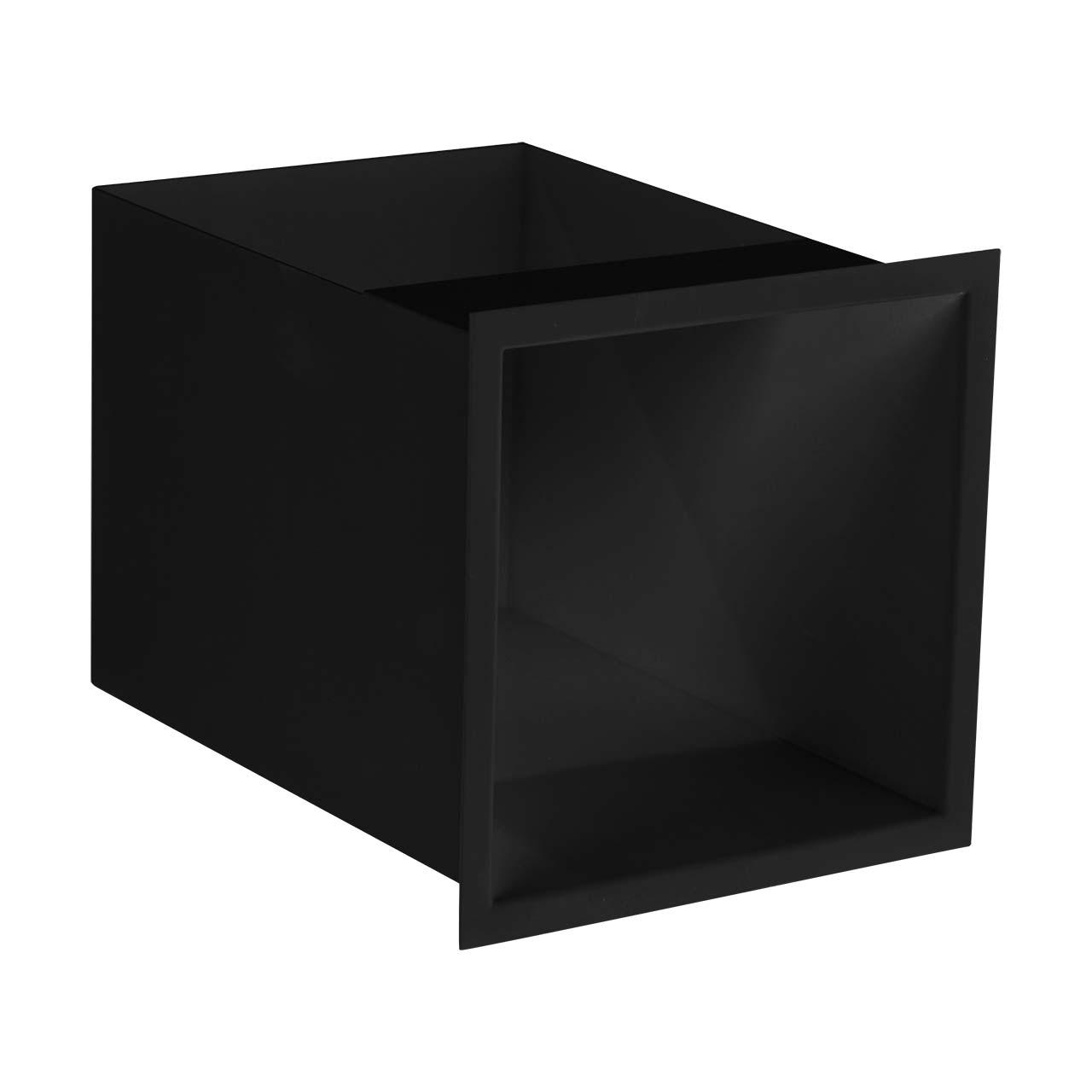 CB Tec Luftbox 13x13 cm - Ausführung: 13x13 cm, Schwarz