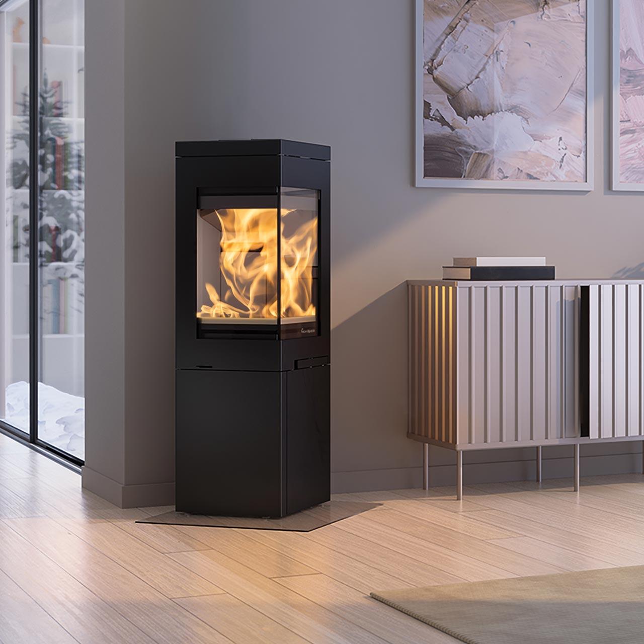 Kaminofen Nordpeis Quadro 2 Basic 6 kW