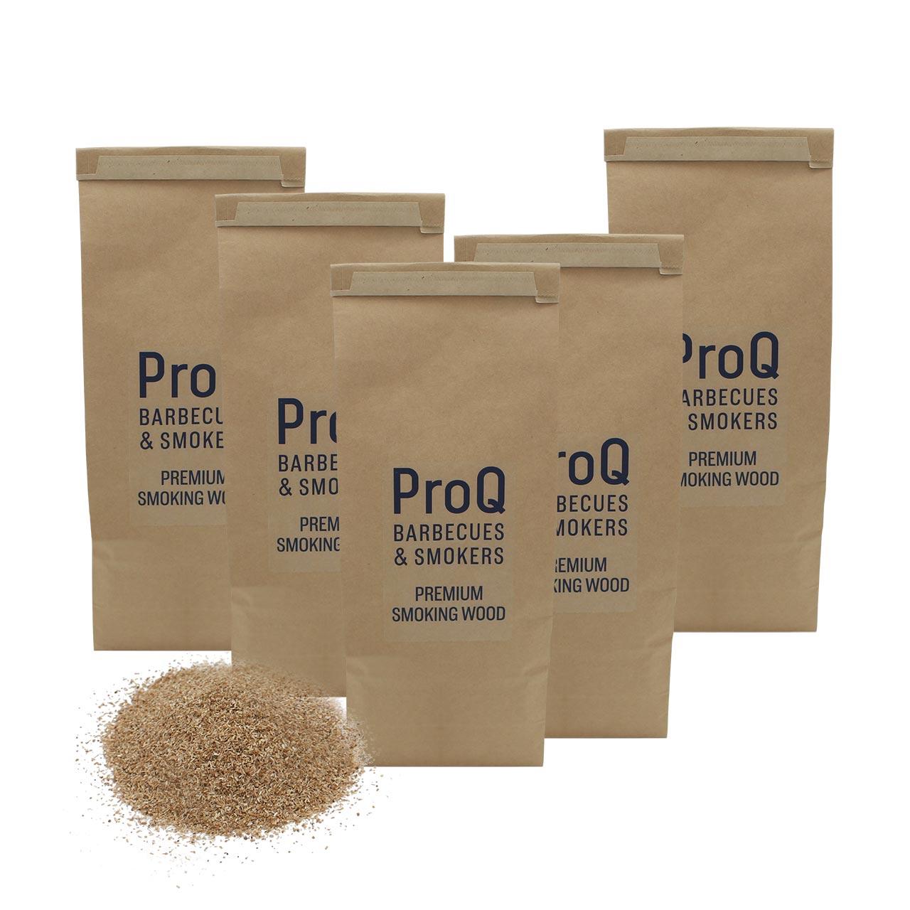 Räucherzubehör ProQ Räuchermehl 1,2 Liter zum Kalträuchern - Sorte: Whiskey Eiche, 1,2 Liter