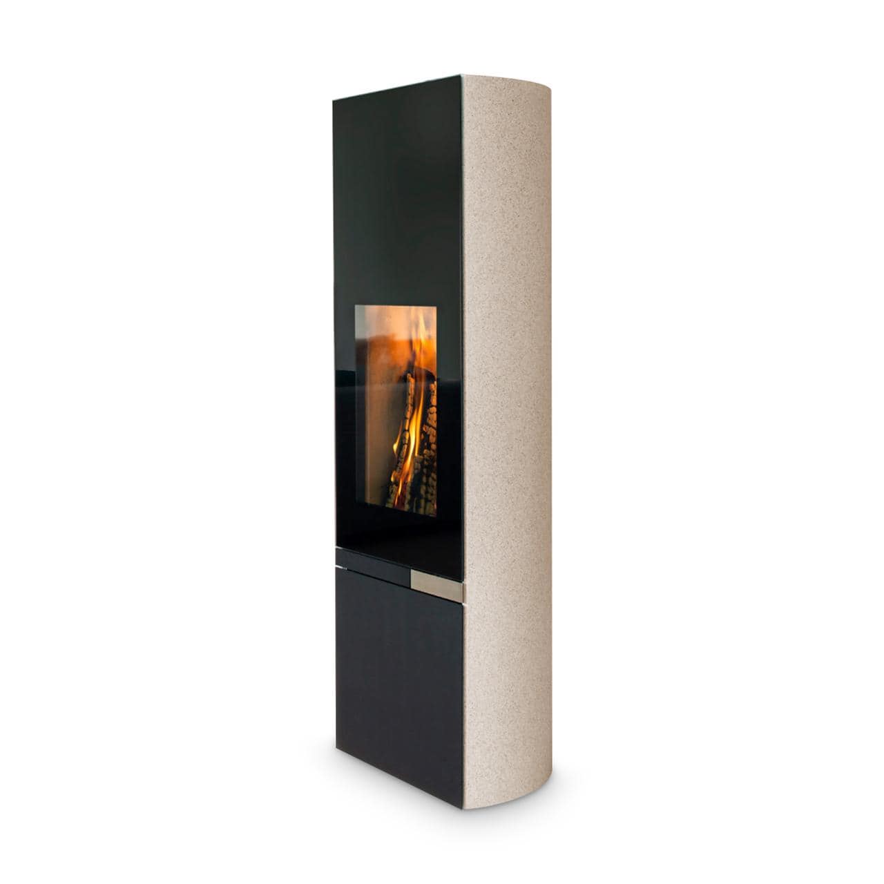 Speicherofen Tonwerk T-TWO Swing 6,5 kW - Ausführung: Beige roh