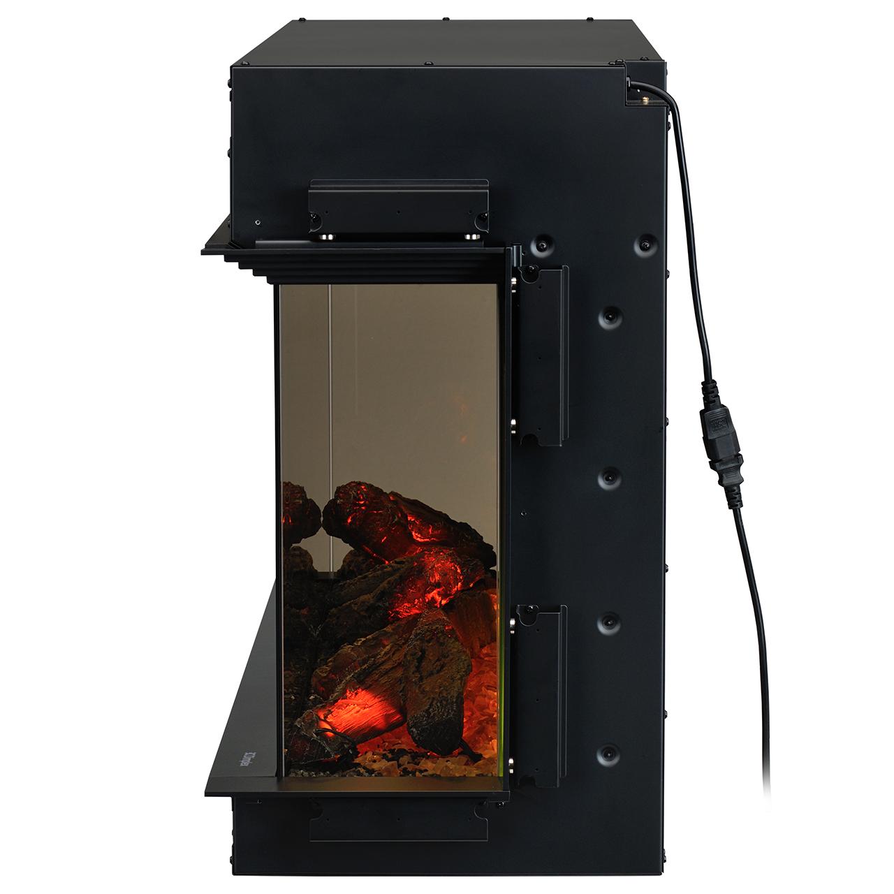Dimplex Ignite Ultra 50 Elektrokamin - 3-seitiger Einbau, Optiflame Flammen, App-Steuerung & Soundeffekt