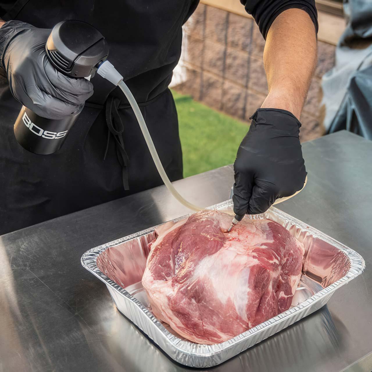 Grillzubehör Pit Boss Sprüh- und Injektionsflasche für Grillmeister
