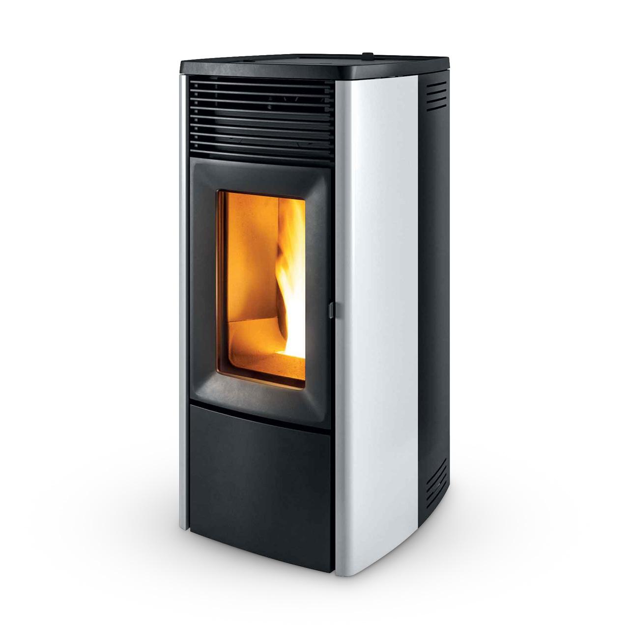Pelletofen MCZ Ego Air Matic 8 Core R 8 kW - Ausführung: White metal_302
