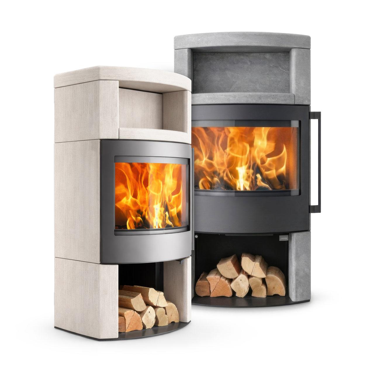 Kaminofen Skantherm Ator+ Panorama 2.0 mit Komfortgriff 9,9 kW