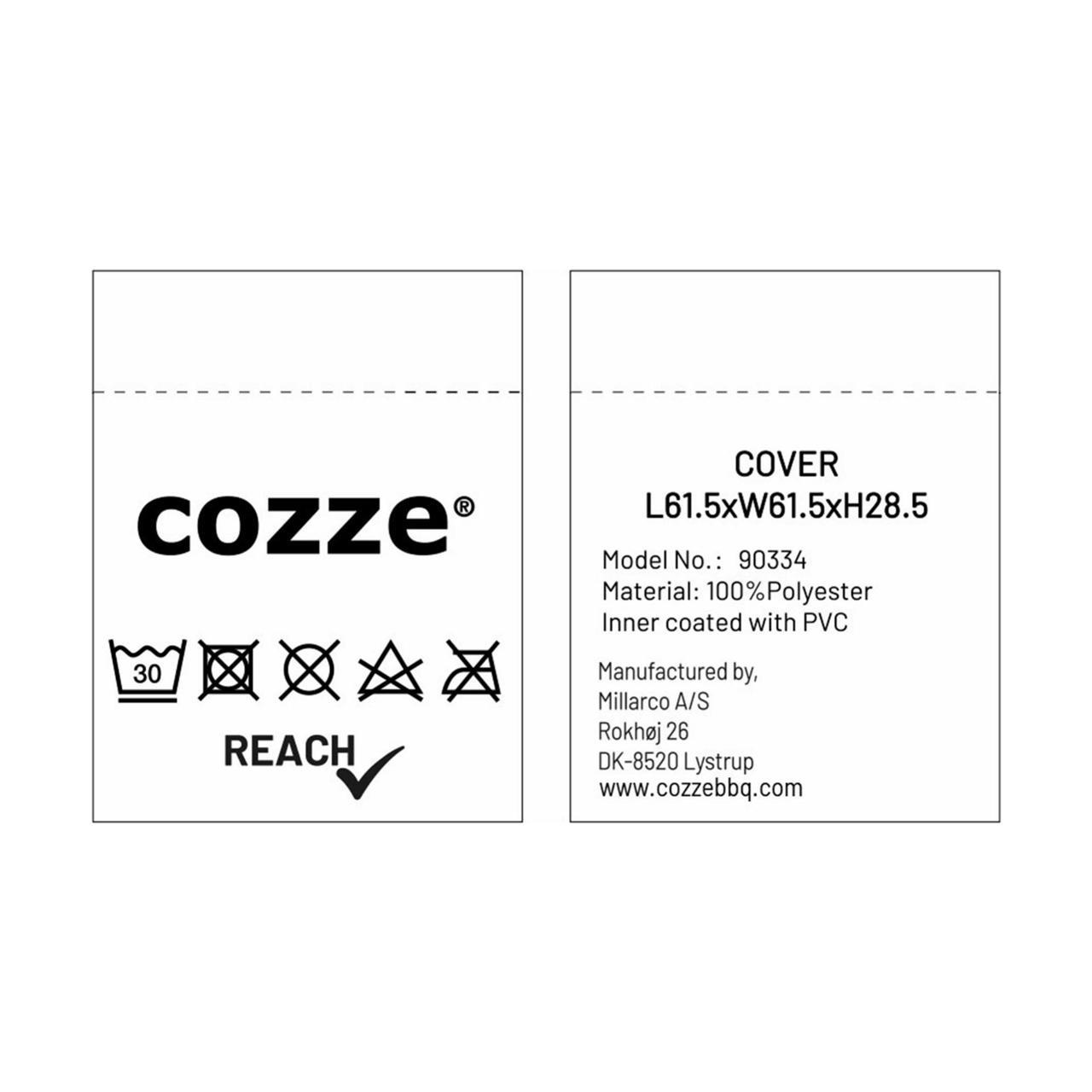 Cozze Pizza Outdoor Bundle 17 Zoll: Gas Pizzaofen Premium Rotate inkl. Rolltisch und Abdeckhaube